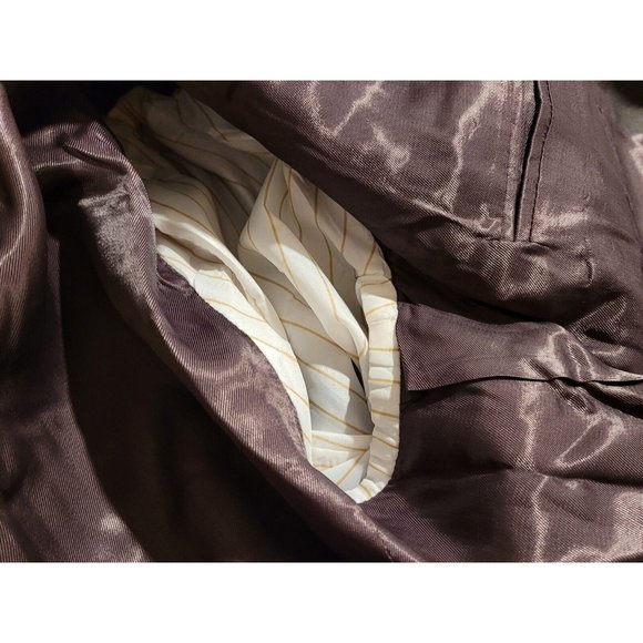 Gianfranco Ruffini Italy 40S Men's Sport Coat 100% Wool Dark Brown B-501 - Picture 10 of 11